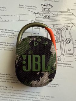 JBL Clip 4 Portable Bluetooth Speaker Camo