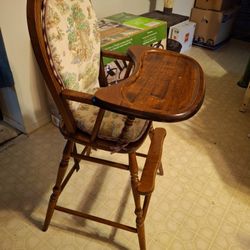 Antique Hi-Chair $75. OBO