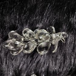 micro Crystal figurines 2 size of the rain drop and only a set of grape style