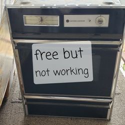 free stove not working (metal, parts)