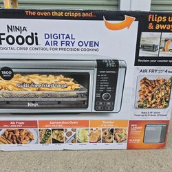 Ninja Foodi Digital Air Fry Oven (1800W, XL 13” Capacity, Flip-Away Design)
