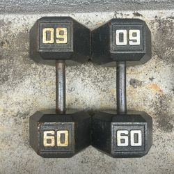 60lbs Dumbbell