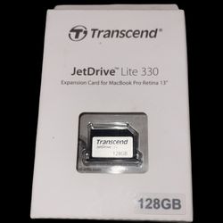 Transcend 128GB JetDrive Lite 330 Storage Expansion Card for 13-Inch MacBook Pro with Retina Display
