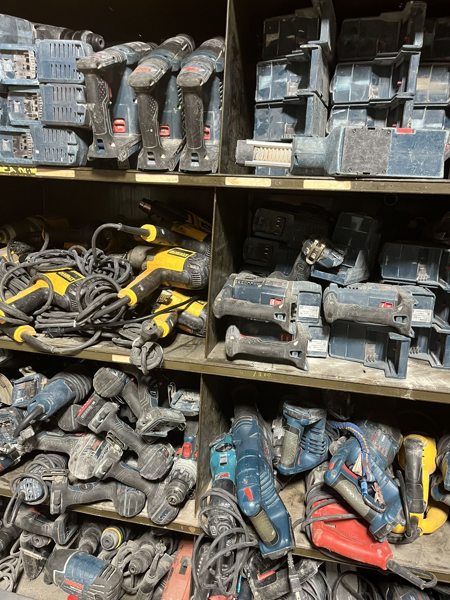 Bosch And Dewalt Tools