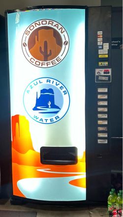 Soda vending machine