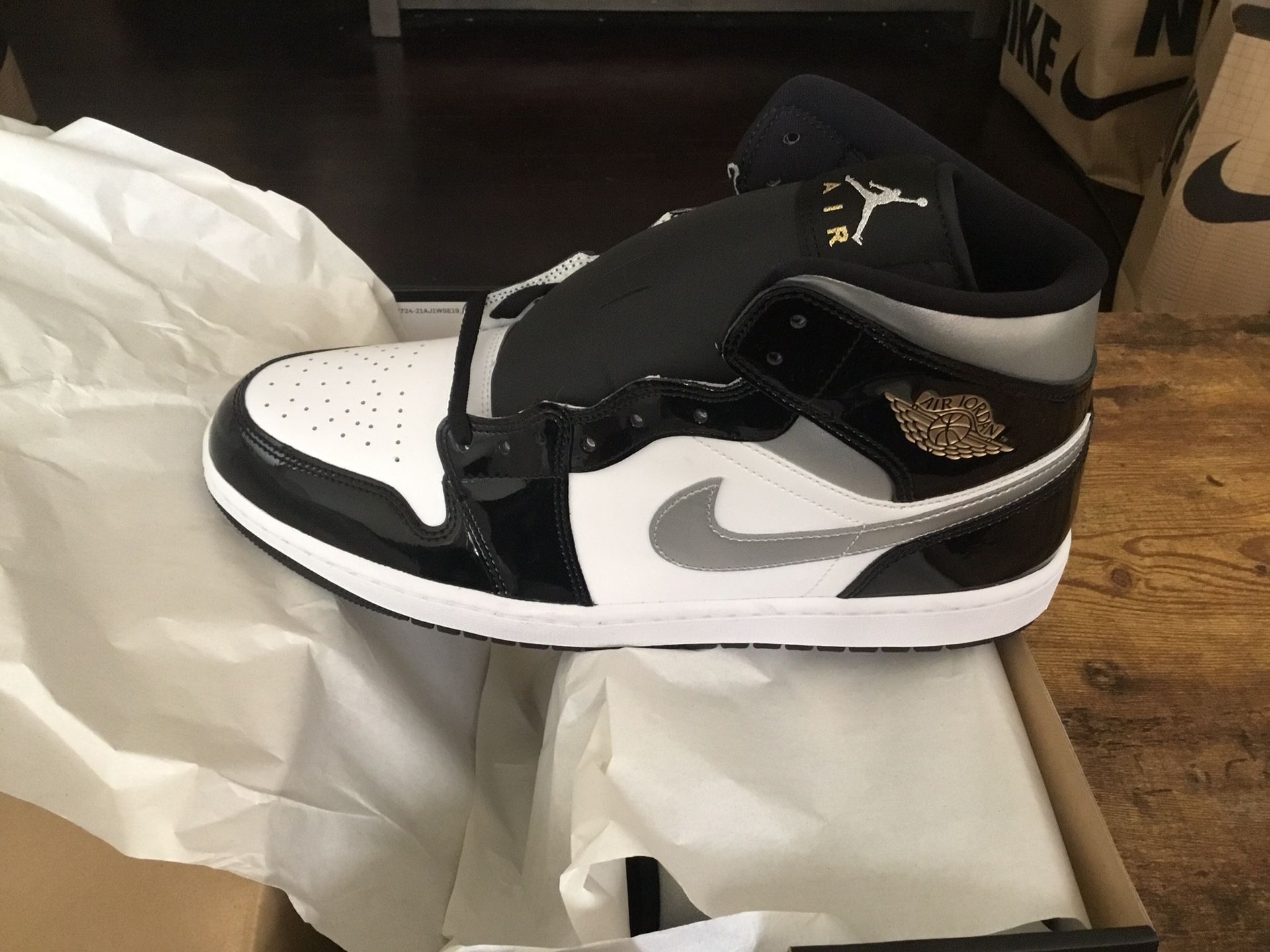 Brand New Air Jordan 1 Mid size 13 Air Jordan 1 Mid SE Men main image 3