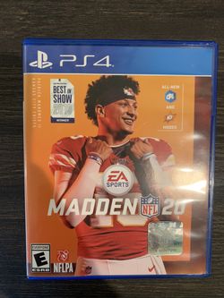 Madden 20 NFL For PS4