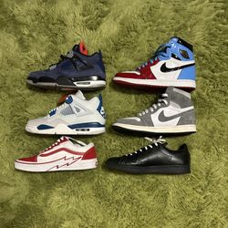 NIKE JORDAN ADIDAS VANS 