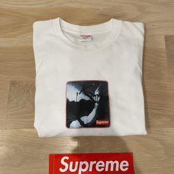 Supreme Shadow Tee White Large 