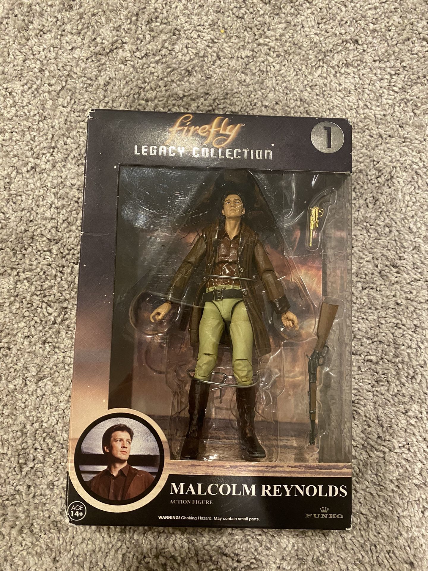 Firefly Legacy Collection #1 Malcolm Reynolds Action Figure Funko 2015