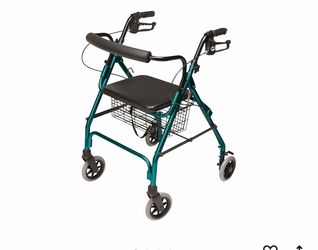 New: burgandy Walkabout Lite Rollator – Lightweight