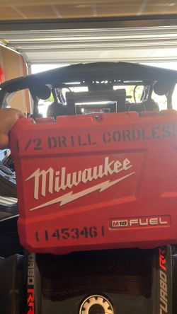 Milwaukee drill case