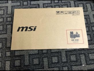 Brandnew MSI GS66 Stealth 15.6” Gaming Laptop