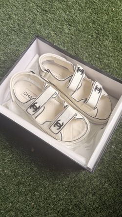 Chanel Sandals White Size 6