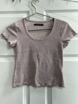 Abercrombie and Fitch Women’s Purple Crop Top - Size XS - VGUC