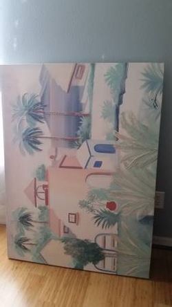 Oil paint 3’ x 5’ ish