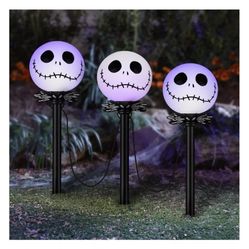 New Nightmare Before Christmas, Jack Skellington Led Pathway Lights Halloween