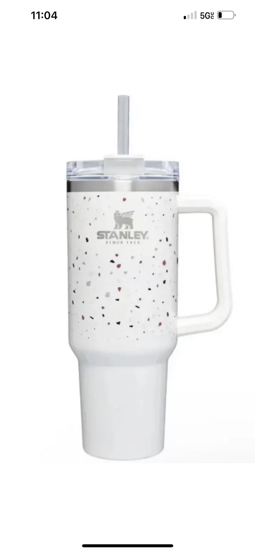 Stanley Cup Travel Quencher Tumbler 40 oz - BLACK 