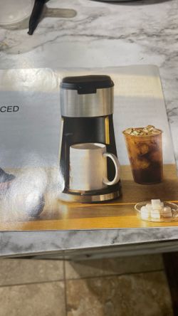 Single Serve Iced And Hot Coffee Maker