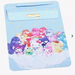 Hello Kitty And Friends X Care Bears Foldable iPad Sleeve from hot topic new $20