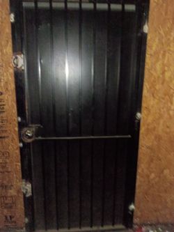 Metal door lock