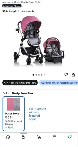 Evenflo Stroller and Infant Car Seat Travel System