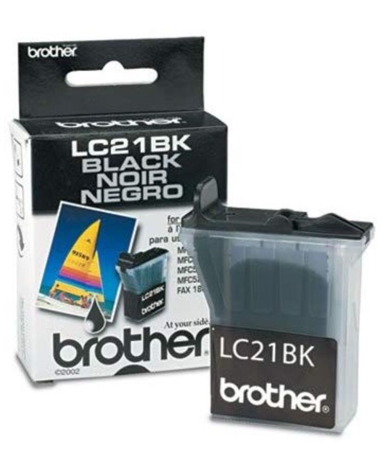 3 LC21BK brother ink cartridges