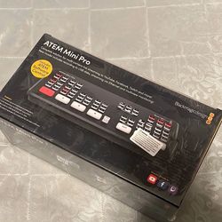 (New) Blackmagic Design ATEM Mini Pro HDMI Live Stream Switcher