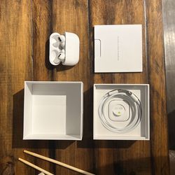 AirPods Pro With Charger, Case, and New Tips