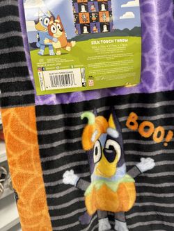 Bluey Halloween blanket