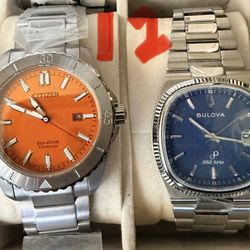Brand New Citizen And Bulova