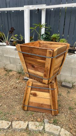 Redwood boxes