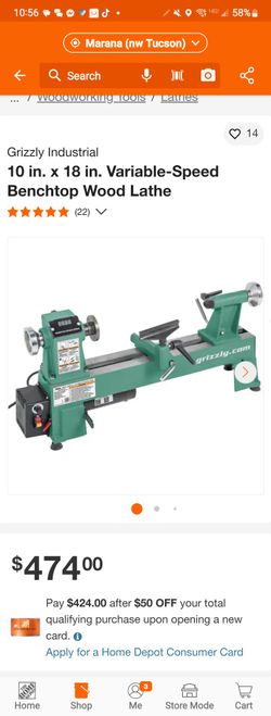 Grizzly Wood Lathe
