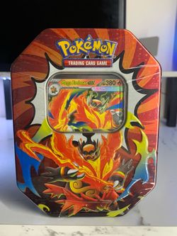 Pokémon TCG Mega Emboar ex Tin Sealed
