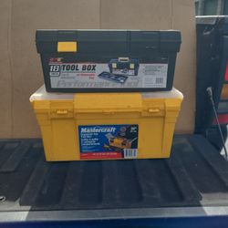 (2) Tool Boxs With Tools