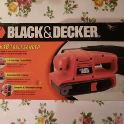 Black & Decker Belt Sander NEW IN BOX