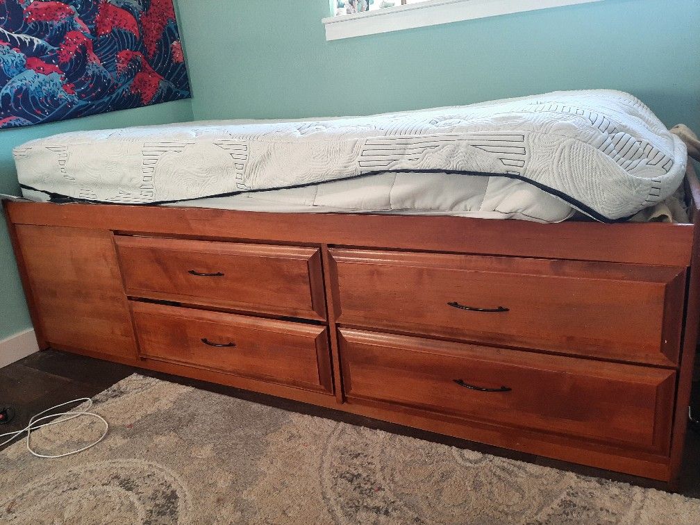 Twin Captain's Bed