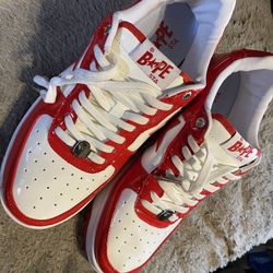 Bape Sta Patent Shoes