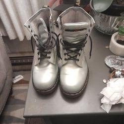 Dr.martens Boots Size 7 Made In England 