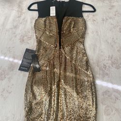 Dress Bebe Sequence 