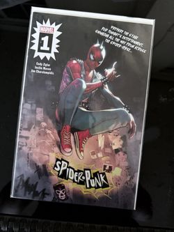 Spider Punk Comic Book 