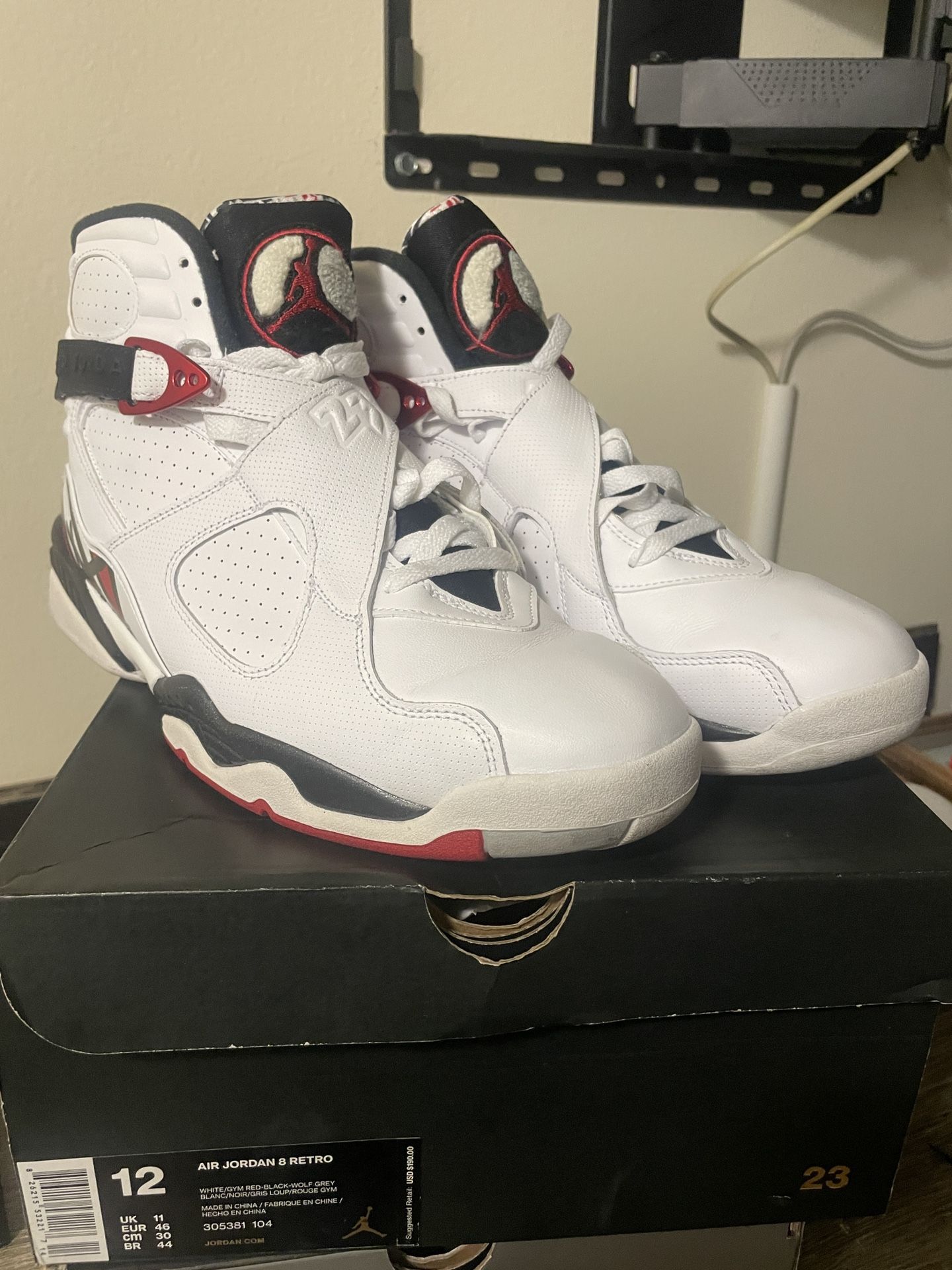 Jordan 8 Retro Alternate Size 12