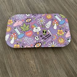 Wokeface Rolling Tray With Magnetic Lid