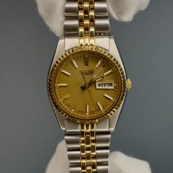 Ladies Seiko 7N83 S&G Gold Dial - PRICE IS FIRM / NO DESCUENTOS