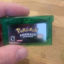 Pokémon Emerald Gameboy Nintendo Video game Retro 