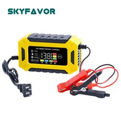 12 VOLT BATTERY CHARGER - MICROPROCESSOR CONTROLLED 