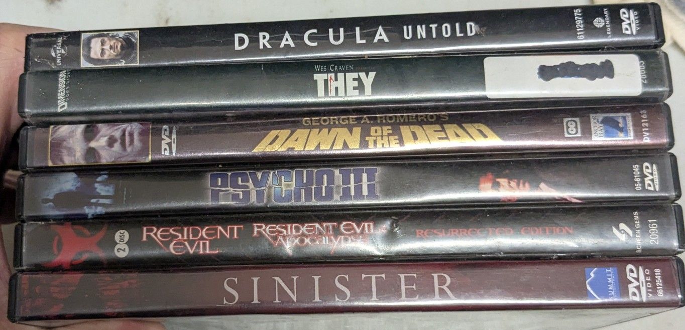 12 DVD Movies For $5