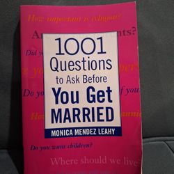1001 Questions To Ask Before You Get Married