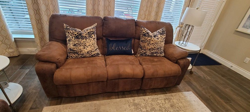 2 Reclining Couches In Great Condition