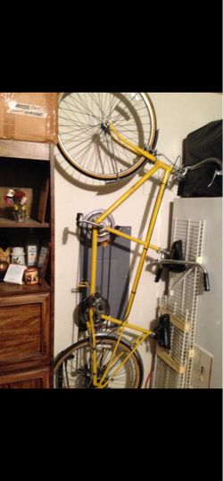 Vintage Yellow Tandem Bike